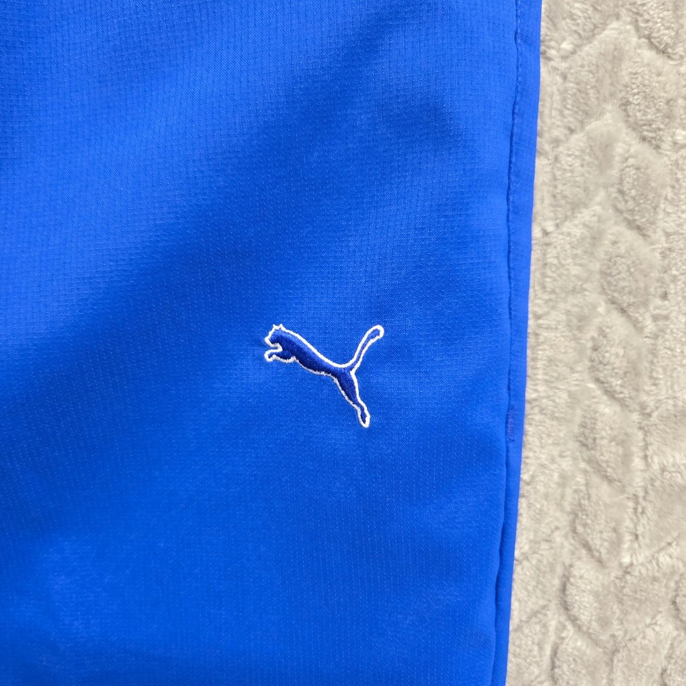 Puma Golf Pants Men Size 32x30* Blue Flat Front Straight Leg Performance Golf - Picture 8 of 10